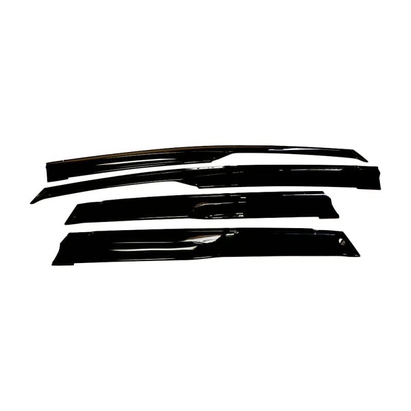 BLOX Racing — BLOX Racing 06-11 Fit / Jazz Door Sun Visors MU Type Smoked Acrylic 4pcs