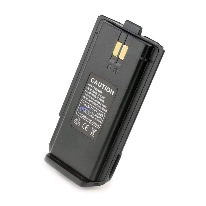 Rugged Radios — Rugged Radios RDH-16 Handheld Radio Replacement Lithium Battery
