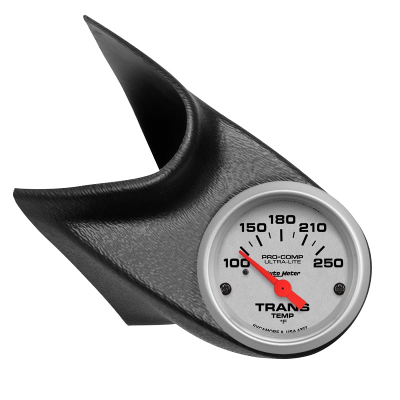 AutoMeter — AutoMeter Diesel Gauge Kit A-Pillar Gm 99-07 Trans Temp 250 Deg. F Ultra-Lite
CHEVY DURAMAX/SILVER