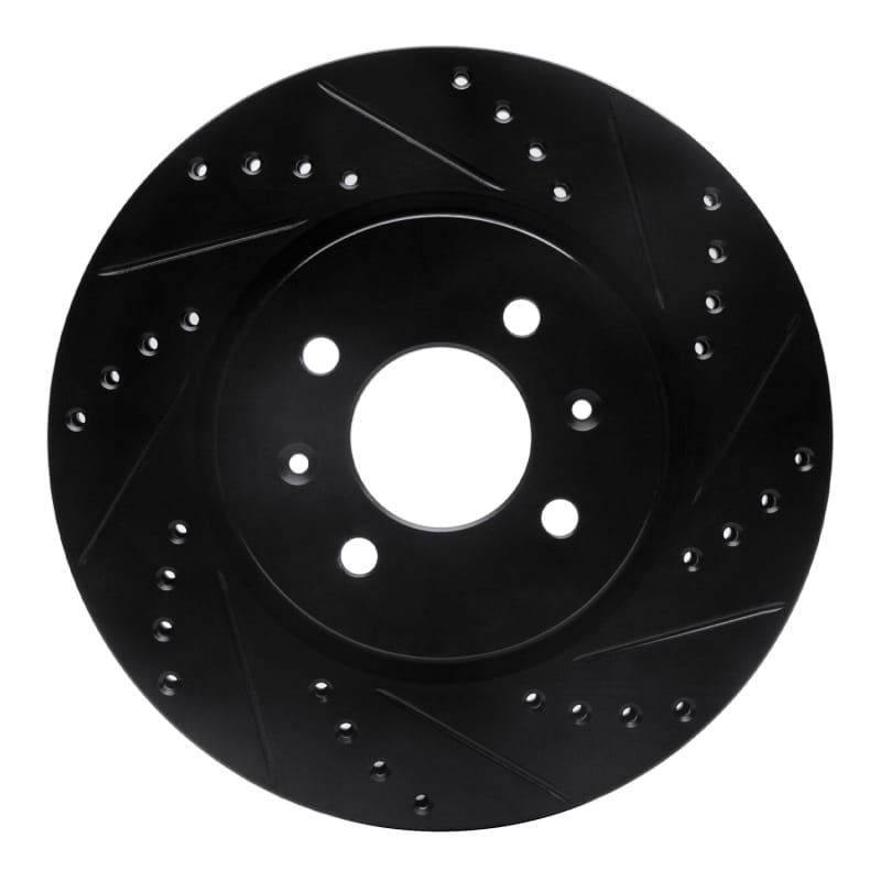 R1 Concepts — R1 12-23 Hyundai Accent Front Right Drilled & Slotted Black Brake Rotor
R1 Brake Rotor Drill
