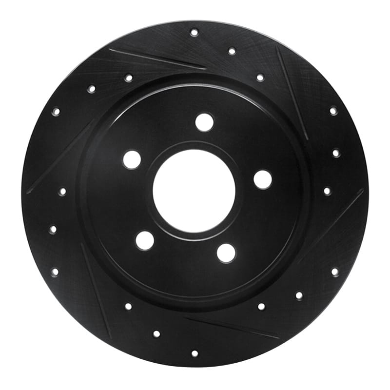 R1 Concepts — R1 04-13 Volvo V50 Rear Right Drilled & Slotted Black Brake Rotor
R1 Brake Rotor Drill