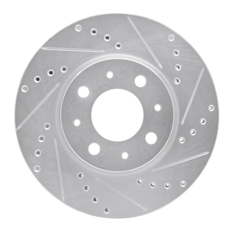 R1 Concepts — R1 93-95 Volvo 850 Front Left Drilled & Slotted Silver Brake Rotor
R1 Brake Rotor Drill