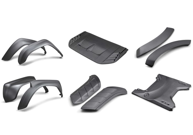 Ford Racing — Ford Racing 22-24 Ford Bronco Raptor Carbon Fiber Appearance Kit - Matte Finish
Exterior Trim Kit