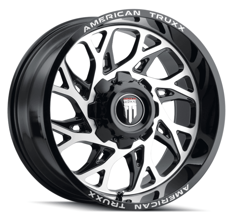 American Truxx — American Truxx AT1913 Destiny 24x14 / 8x170 BP / -76mm Offset / 125.2mm Hub Gloss Black Milled Wheel
AT AT1913