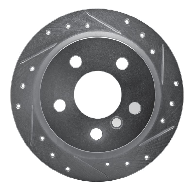 R1 Concepts — R1 14-24 Mini Cooper (Excl Clubman) Rear Right Drilled & Slotted Silver Brake Rotor
R1 Brake Rotor Drill