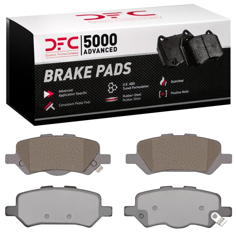 DFC — DFC 09-15 Toyota Venza Rear 5000 Advanced Ceramic Brake Pads
DFC Brake Pad Set