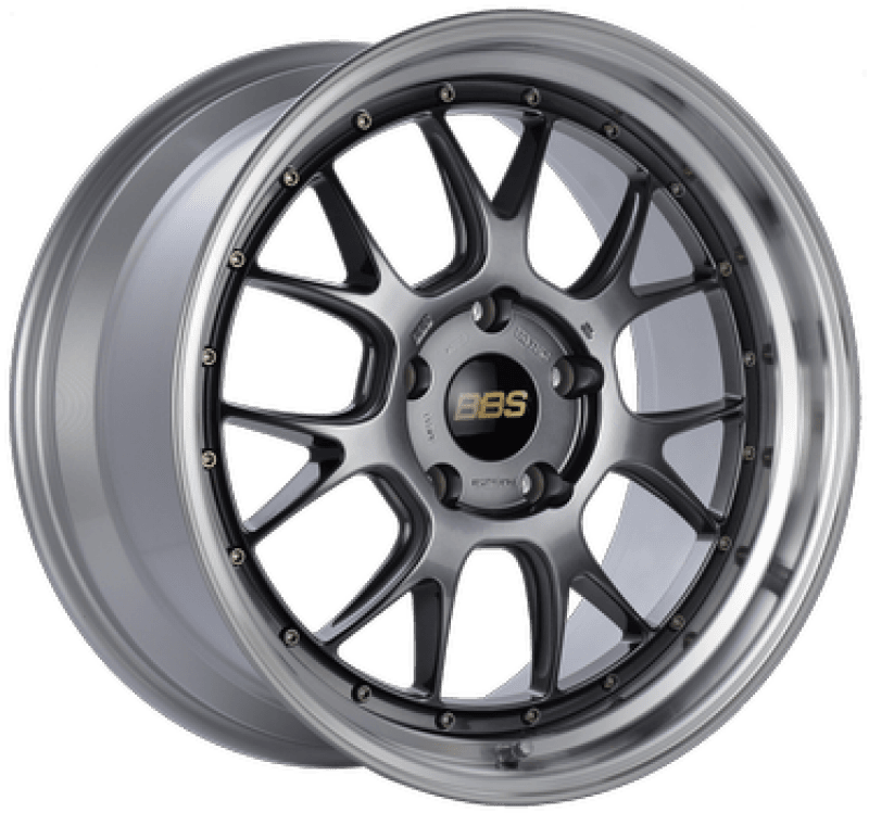 BBS — BBS LM-R 20x10 5x112 ET12 Diamond Black Center / Diamond Cut Lip Wheel -82mm PFS/Clip Required