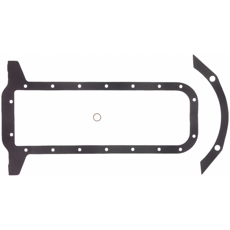Fel-Pro — Fel-Pro OS 30305 Engine Oil Pan Gasket Set 20 Bolt Hole Two Piece Gasket