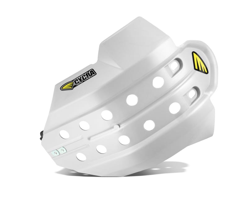 Cycra — Cycra 14-15 Husqvarna TC/TE Full Armor Skid Plate - White