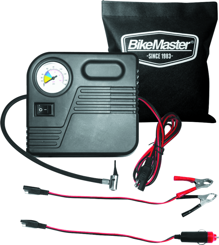 BikeMaster — BikeMaster Mini Air Compressor w/ SAE