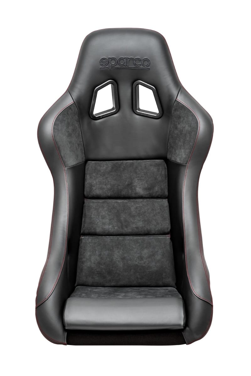 SPARCO — Sparco Seat QRT Performance Leather/Alcantara Black/Red