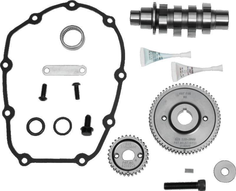 S&S Cycle — Type: 475G Rear; Timing Open: Intake 2.2º/Exhaust 52.2º; Timing Closed: Intake 31.2º/Exhaust 20.2º; Duration at 0.053: Intake 213.5º/Exhaust 252.5º; Valve Lift : Intake 0.475"/Exhaust 0.475"; Lift at TDC: Intake 0.093"/Exhaust 0.170"