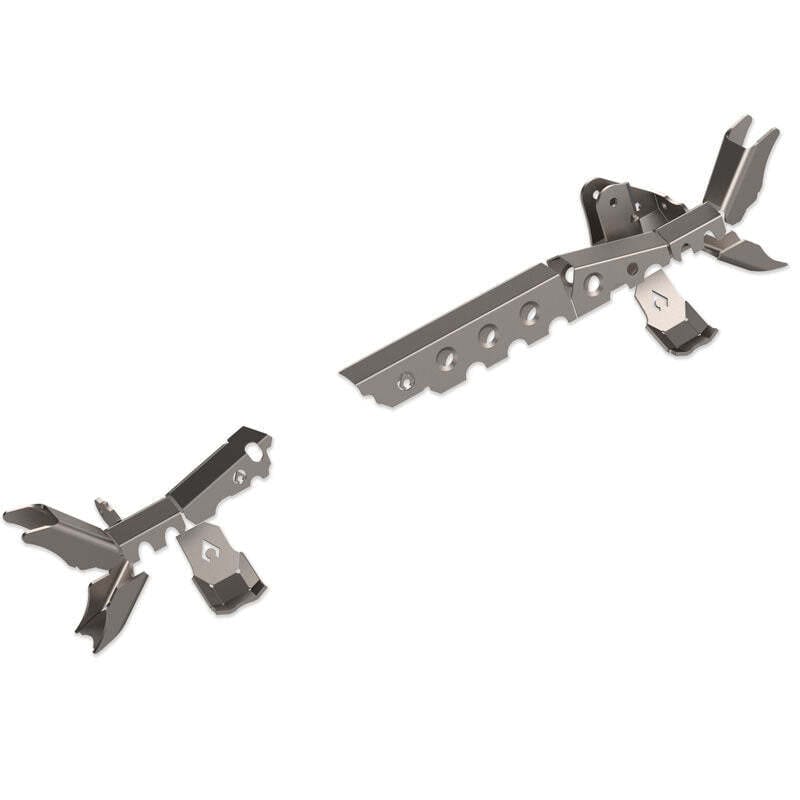 Artec Industries — Artec Industries 07-18 Jeep Wrangler JK Apex Front Axle Armor Kit D44 - Raised Tracbar