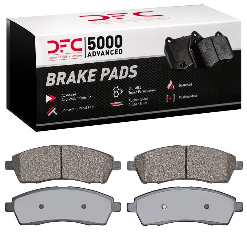 DFC — DFC 99-05 Ford F-250 2WD (Super Duty) Rear 5000 Advanced Semi Metallic Brake Pads
DFC Brake Pad Set