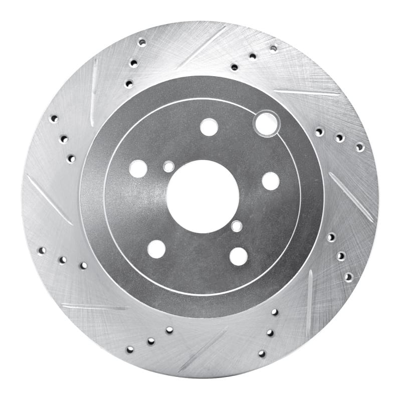 R1 Concepts — R1 08-20 Subaru Impreza Rear Left Drilled & Slotted Silver Brake Rotor
R1 Brake Rotor Drill