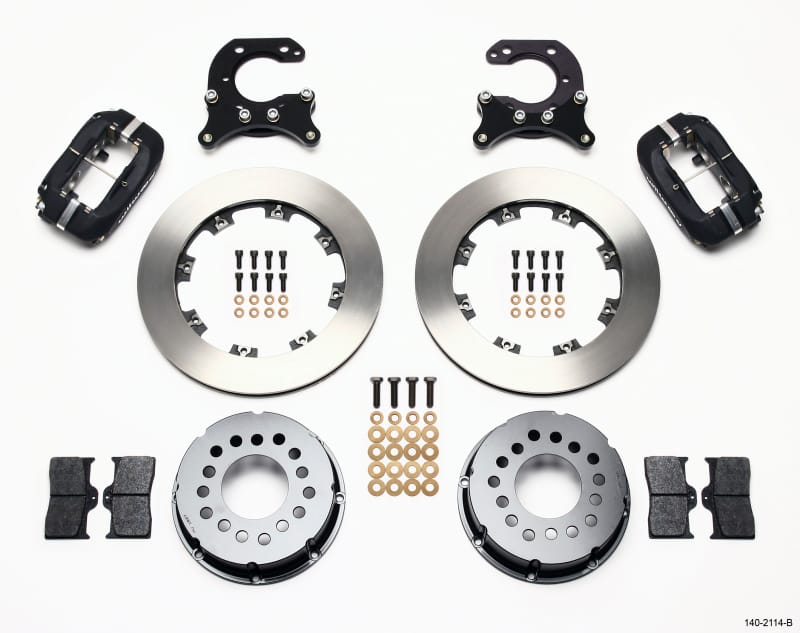 Wilwood — Wilwood Forged Dynalite P/S Rear Kit Big Ford 2.54in Offset
BRAKE KIT