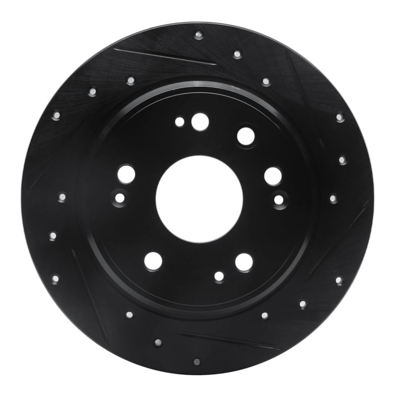 R1 Concepts — R1 02-04 Honda CR-V Rear Right Drilled & Slotted Black Brake Rotor
R1 Brake Rotor Drill
