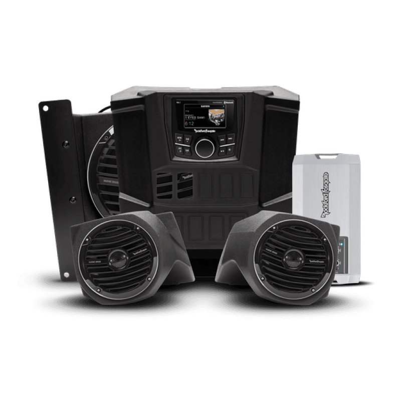 Rockford Fosgate UTV — Rockford Fosgate 15-17 Polaris Ranger (Gen 1) 400 Watt Stereo Front Speaker w/ Subwoofer Kit