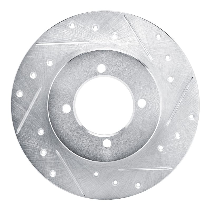 R1 Concepts — R1 75-82 Nissan 610 Front Right Drilled & Slotted Silver Brake Rotor
R1 Brake Rotor Drill