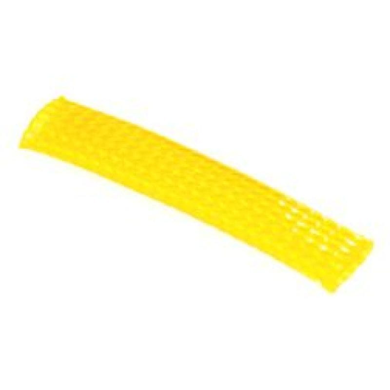 NAMZ — NAMZ Braided Flex Sleeving 10ft. Section (3/8in. ID) - Yellow