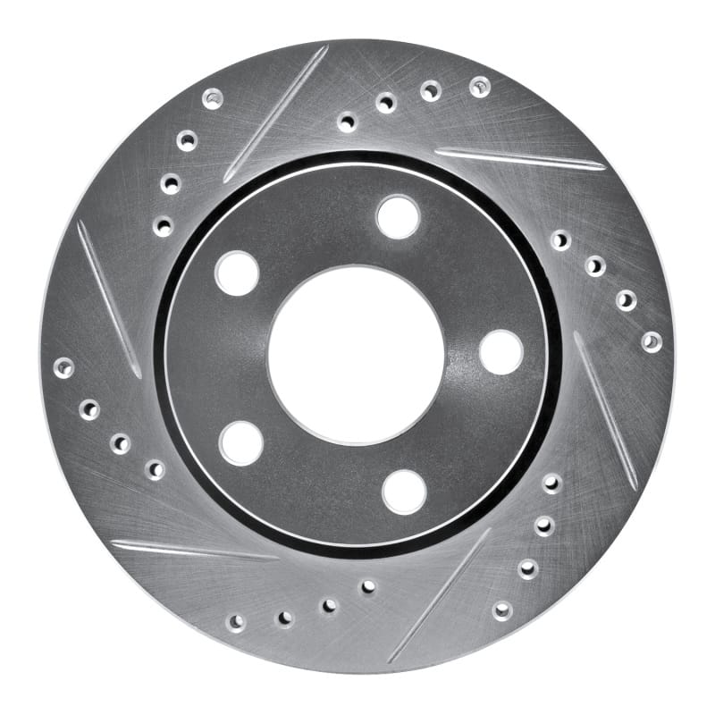 R1 Concepts — R1 00-02 Audi S4 Rear Left Drilled & Slotted Silver Brake Rotor
R1 Brake Rotor Drill