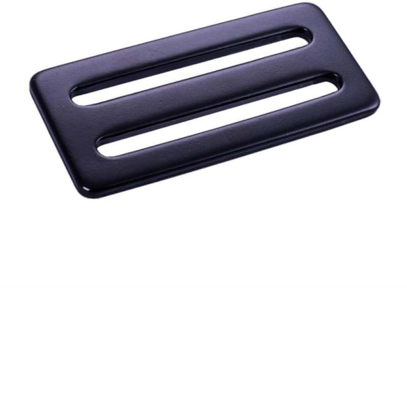 Racequip — RaceQuip 3 In. Wide 3 Bar Slide Seat Belt Adjuster & Mounting Hardware / Forged Steel - Black