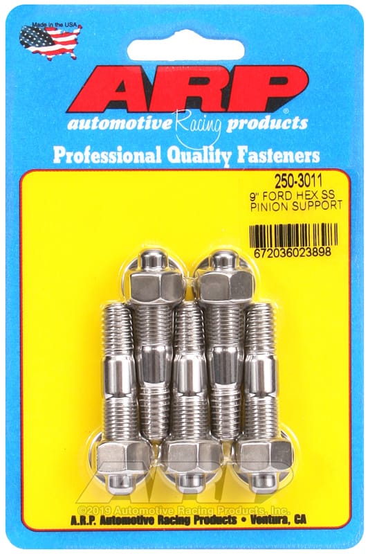 ARP — ARP Ford 9in SS hex pinion support stud kit