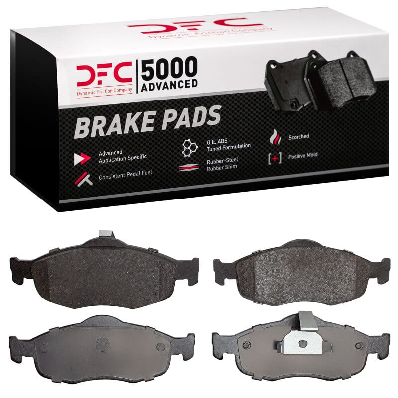 DFC — DFC 95-04 Ford Contour Front 5000 Advanced Low Metallic Brake Pads
DFC Brake Pad Set