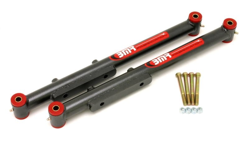 BMR Suspension — BMR 91-96 B-Body Non-Adj. Extended Length Lower Control Arms (Polyurethane) - Black Hammertone