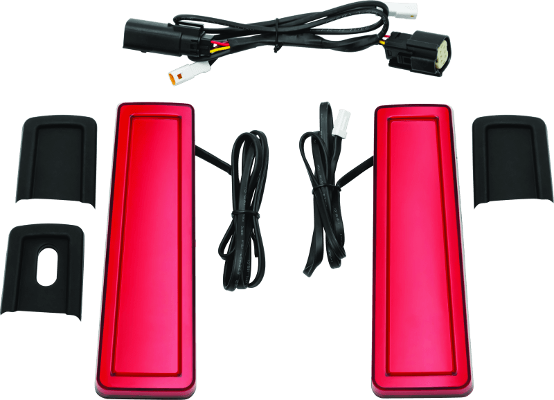 Kuryakyn — Tracer Filler Panel Lights Red Lens