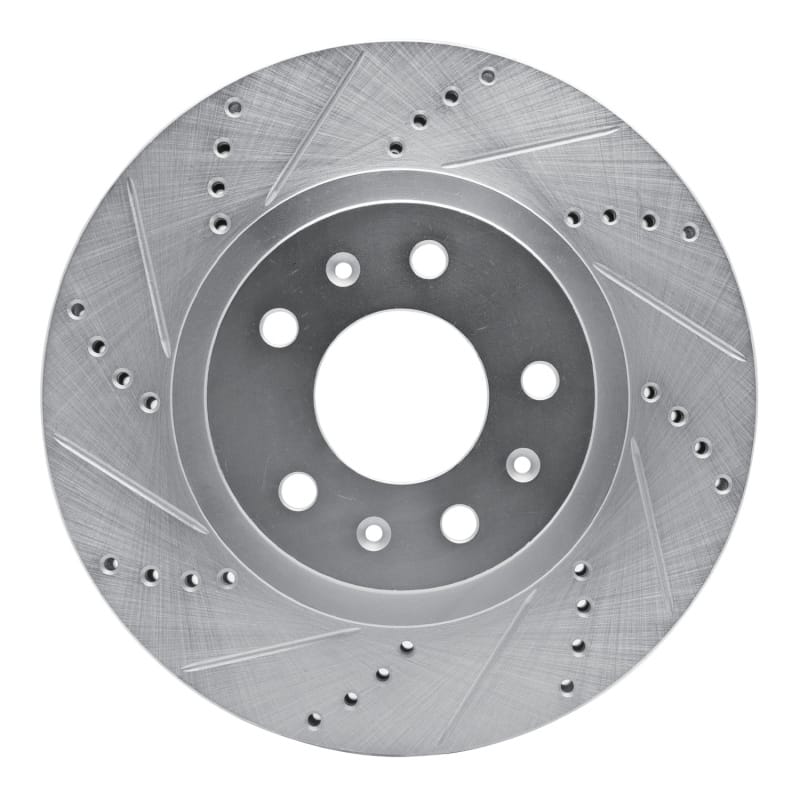 R1 Concepts — R1 03-07 Cadillac CTS Front Left Drilled & Slotted Silver Brake Rotor
R1 Brake Rotor Drill
