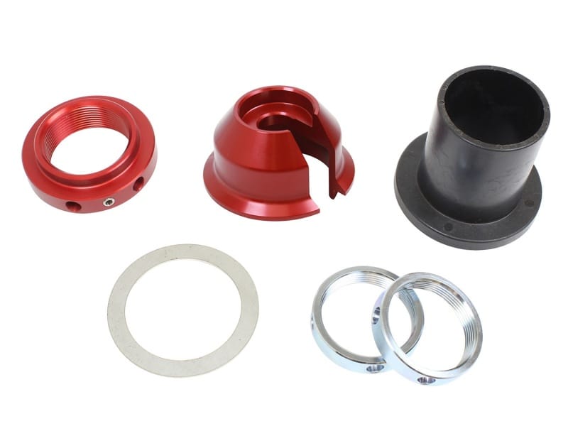 aFe — aFe Control Sway-A-Way 2.5 Coilover Spring Seat Collar Kit - Dual Rate - Extended Seat
Coil Spring Seat