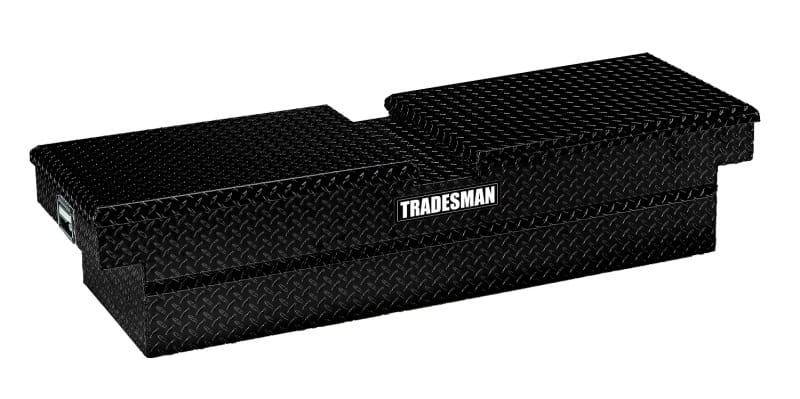 Tradesman — Tradesman Aluminum Economy Cross Bed Truck Tool Box (70in./Side Opening) - Black