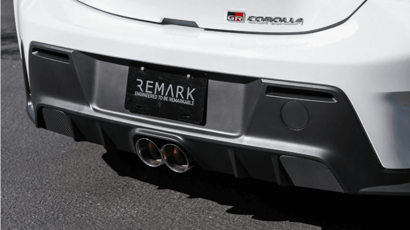 Remark — Remark 2023+ Toyota GR Corolla Carbon Fiber Outer Exhaust Block Off Plates