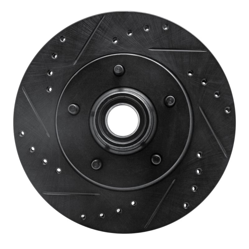 R1 Concepts — R1 70-81 Buick Electra Front Left Drilled & Slotted Black Brake Rotor
R1 Brake Rotor Drill
