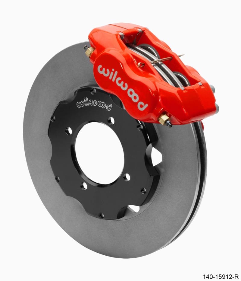 Wilwood — Wilwood Dynalite Front Big Brake Kit 11.00in ULHP-30 Vane Plain Face Rotors - Red
BRAKE KIT
