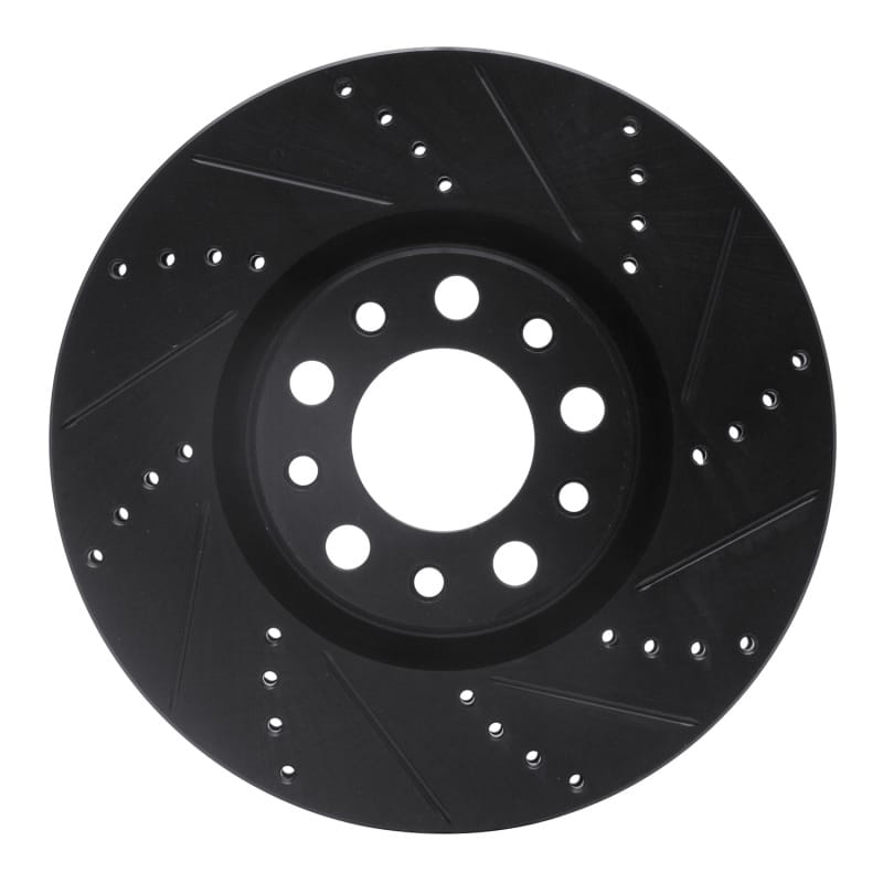 R1 Concepts — R1 2013-2023 Chrysler 200 Front Right Drilled & Slotted Black Brake Rotor
R1 Brake Rotor Drill