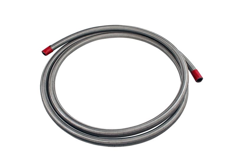 Aeromotive — Fuel Line, Rubber Stainless Braided