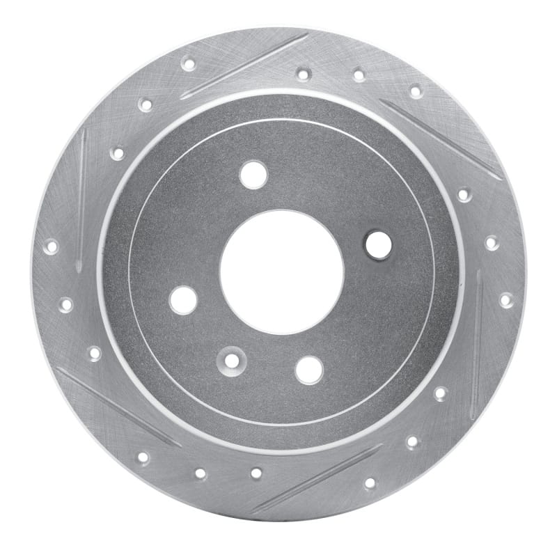 R1 Concepts — R1 14-16 Chevrolet SPARK EV Rear Left Drilled & Slotted Silver Brake Rotor
R1 Brake Rotor Drill
