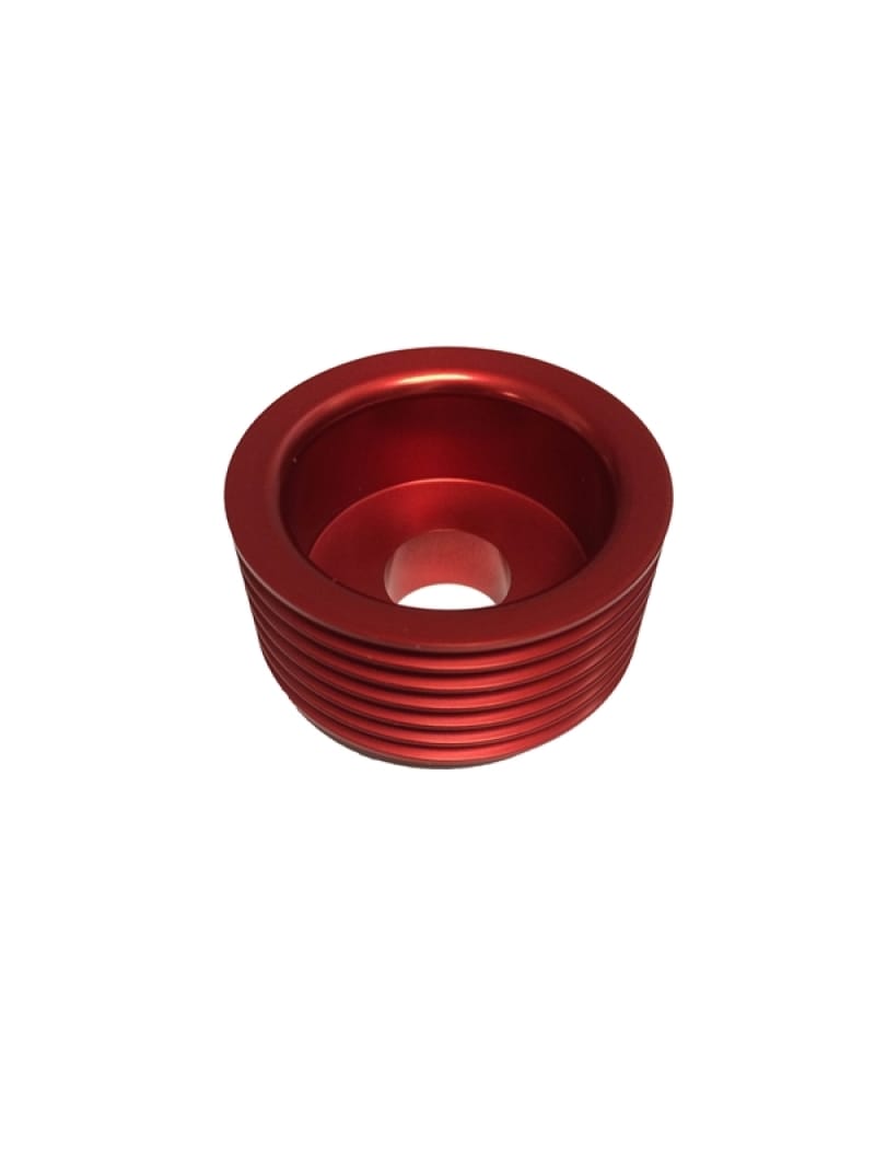 Torque Solution — Torque Solution Lightweight Alternator Pulley (Red): Hyundai Genesis Coupe 3.8 2010+