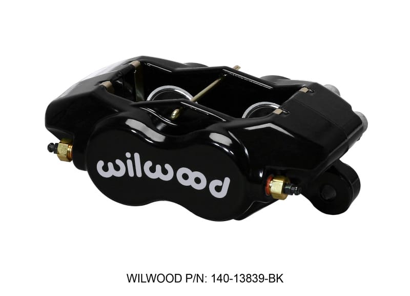 Wilwood — Wilwood Caliper-Forged Dynalite-Black 1.38in Pistons .81in Disc
BRAKE CALIPER