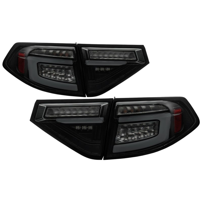 SPYDER — Spyder 08-14 Subara Impreza WRX Hatchback LED Tail Lights Seq Signal Blk Smoke ALT-YD-SI085D-SEQ-BSM
Tail Light Set