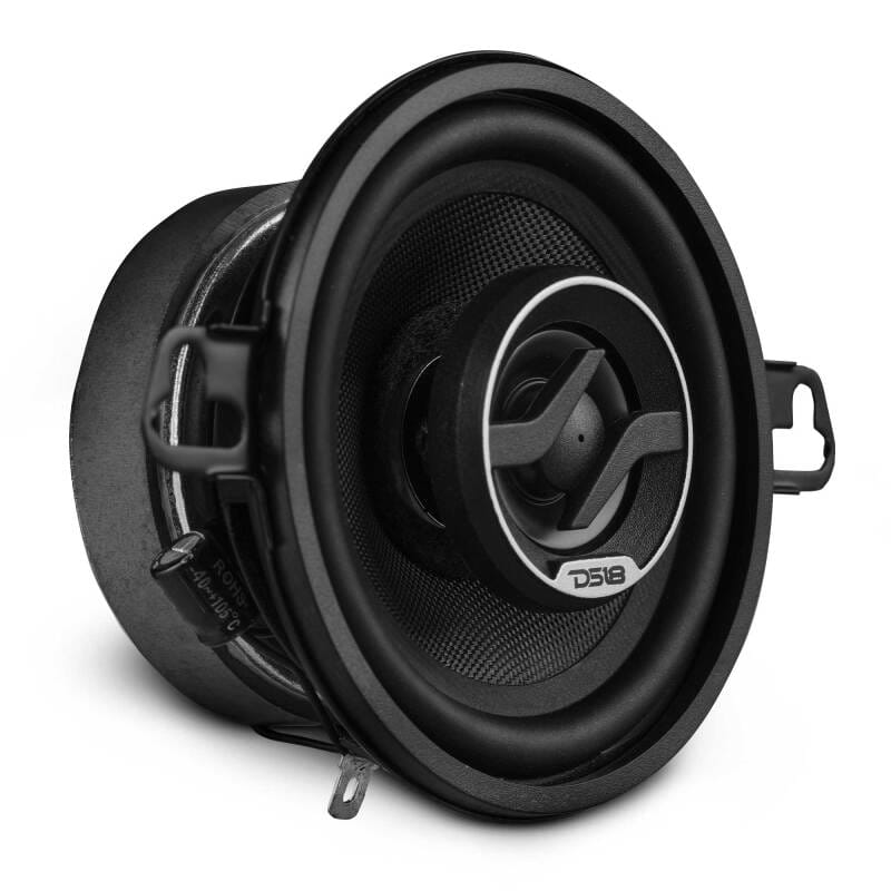 DS18 — DS18 3.5in 40 Watts RMS 4 ohm 2-Way Coaxial Speaker w/ Kevlar Cones