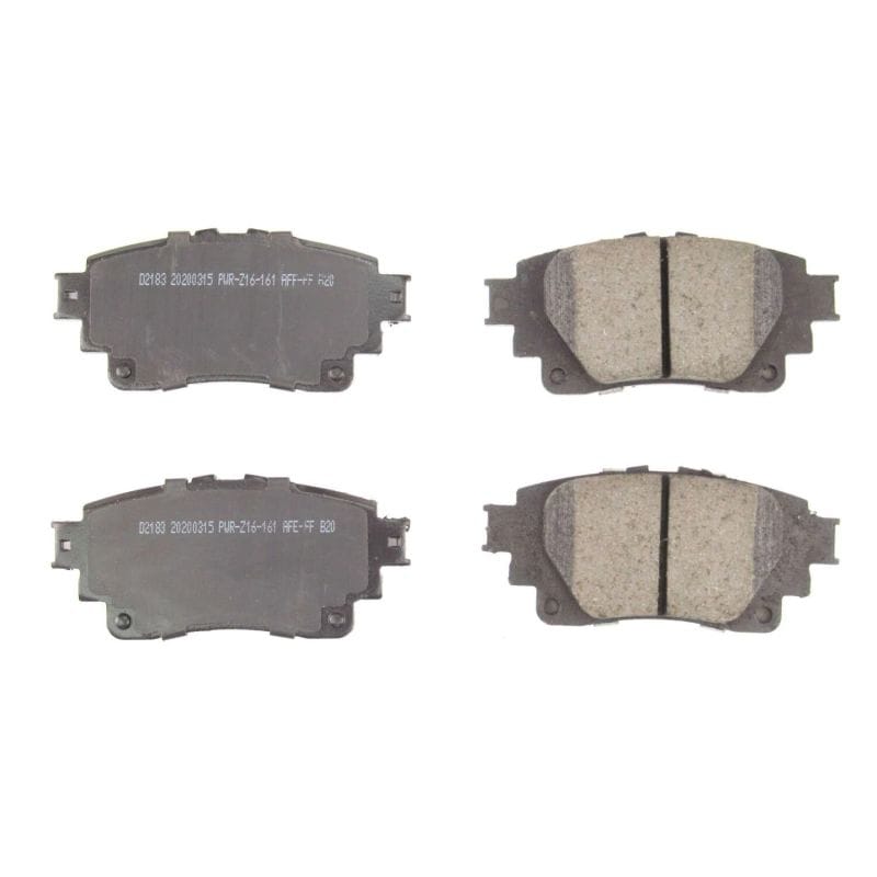 PowerStop — Power Stop 2019 Toyota Corolla Rear Z16 Evolution Ceramic Brake Pads
Z16 Brake Pads