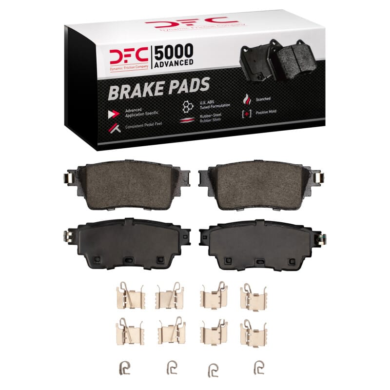 DFC — DFC 19-25 Nissan Kicks Rear 5000 Advanced Ceramic Brake Pads and Hardware Kit