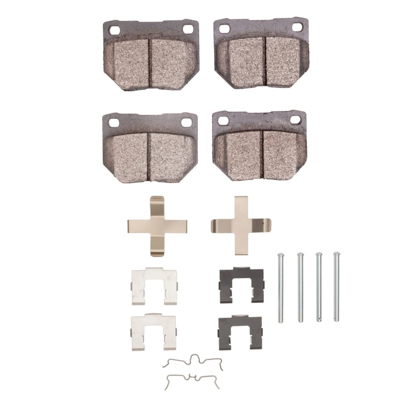 DFC — DFC 89-96 Nissan 300ZX Rear Active Performance Pads and Hardware Kit
DFC Brake Pad Set
