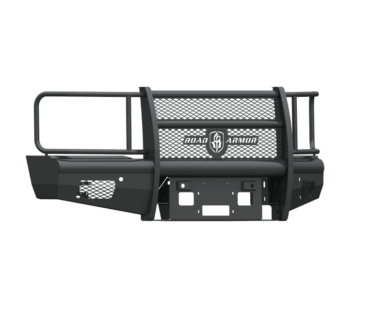 Road Armor — Road Armor 15-19 Chevy 2500 Vaquero Front Winch Plate - Tex Blk