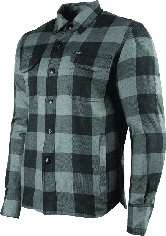 Speed and Strength — Speed and Strength True Grit Armored Moto Shirt Grey - 4XL