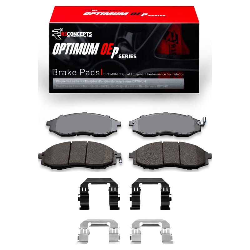 R1 Concepts — R1 00-04 Nissan Xterra Front Optimum OE Pads & Hardware Kit
R1 Optimum Oe Pads a