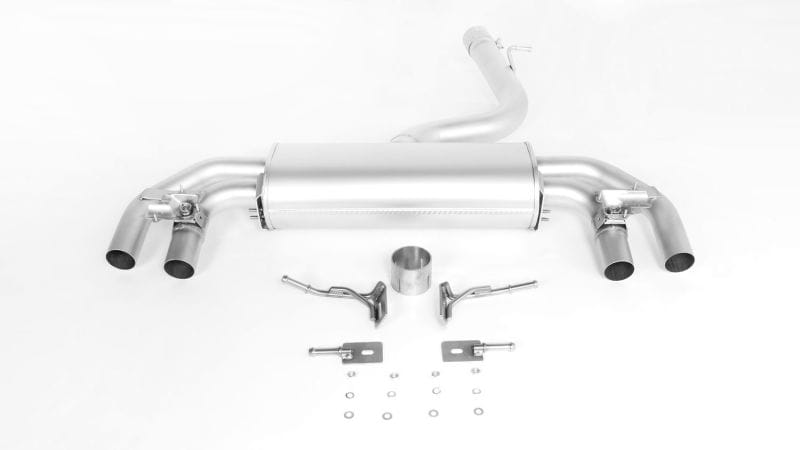 Remus — Remus 2017 Volkswagen Golf R Mk VII (Facelift Model) Axle Back Exhaust (Tail Pipes Req)